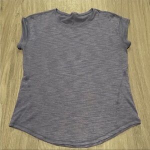 lululemon athletica Heathered  Short Sleeve Tee